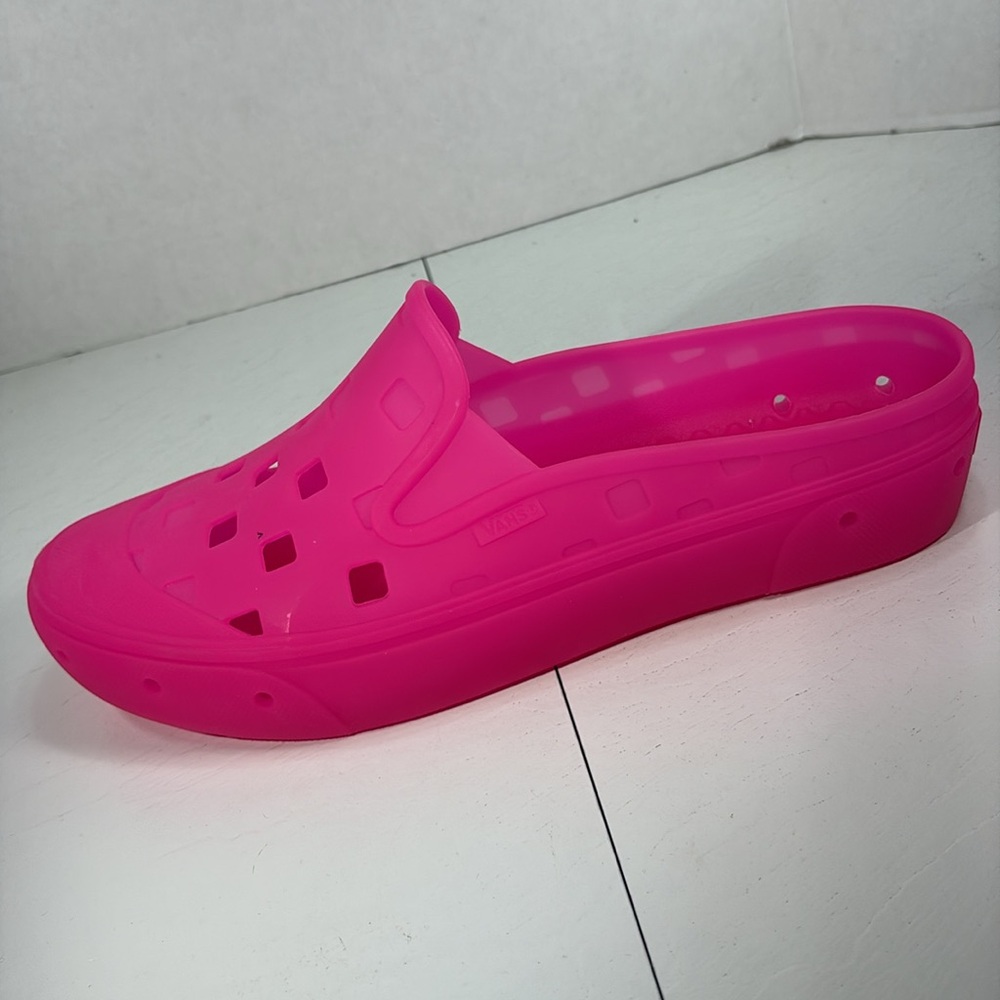 NWT Vans Mule T Slip Ons in Hot Pink Men’s 11 - Picture 2 of 10